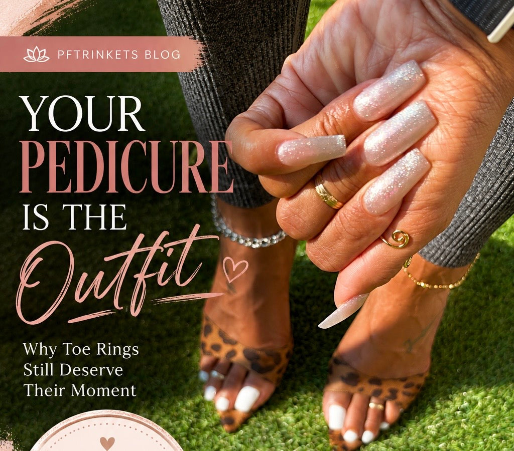 Your Pedicure Is the Outfit—Why Toe Rings Still Deserve Their Moment