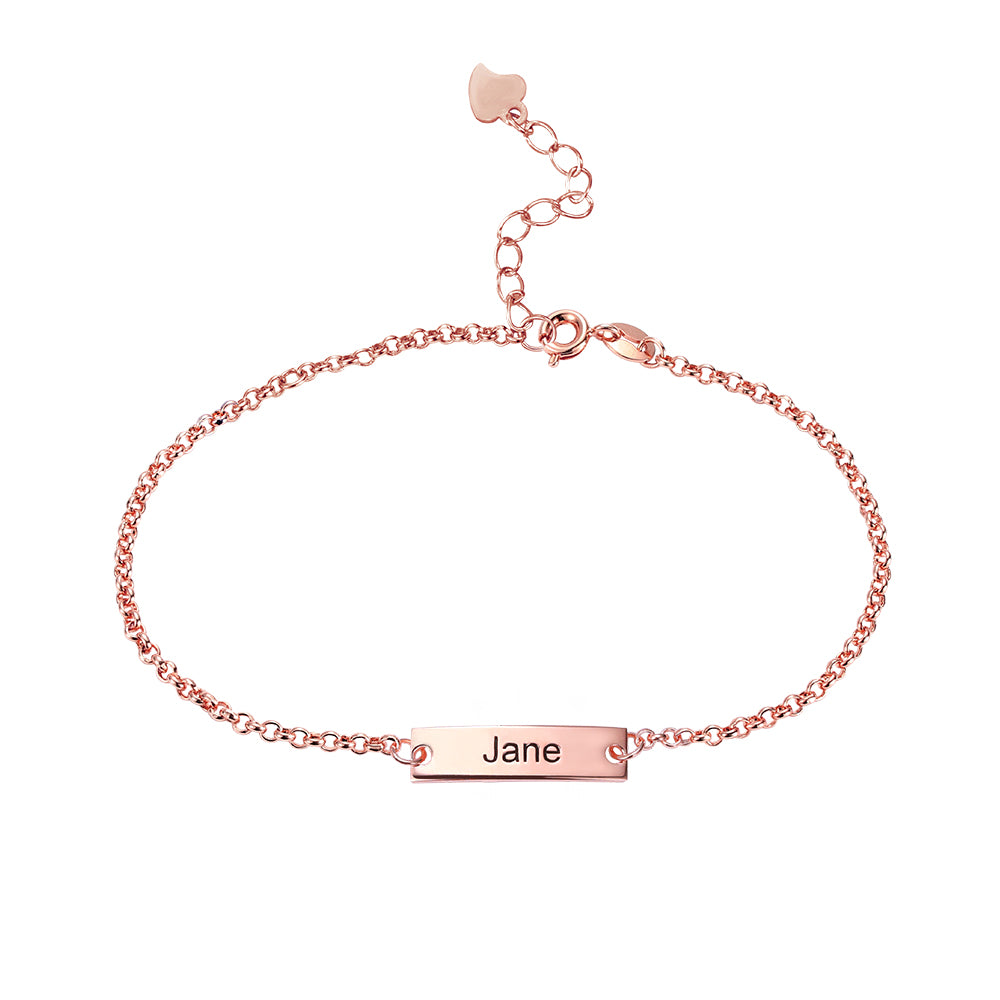Raise The Bar Personalized Anklet