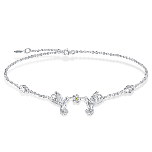Hummingbird Anklet