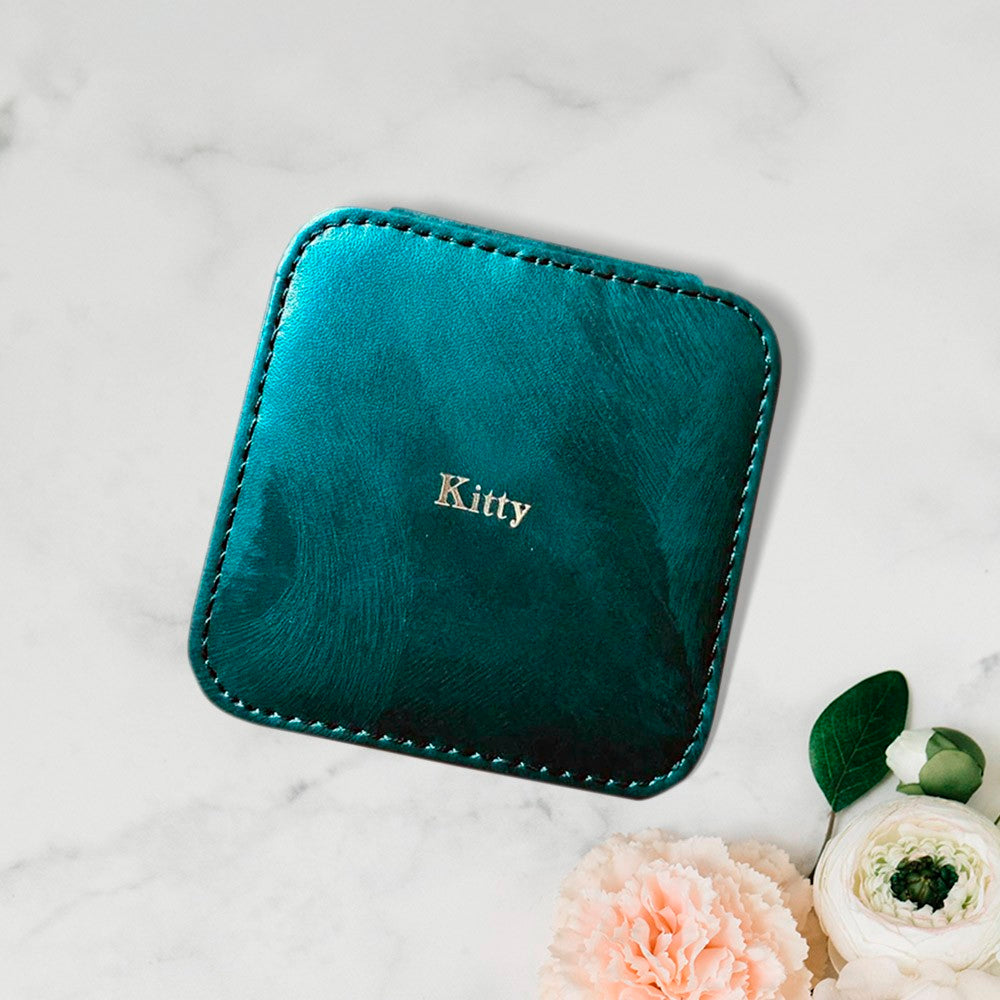 Monogrammed Travel Jewelry Case