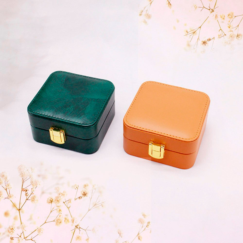 Monogrammed Travel Jewelry Case