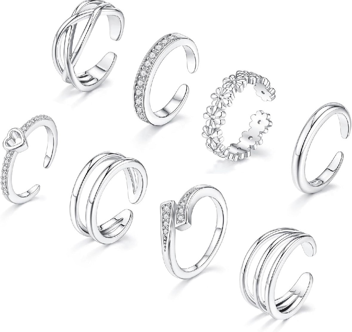 Bohemian Bella Toe Ring Collection