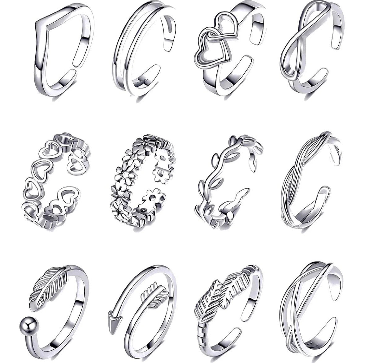 Bohemian Bella Toe Ring Collection