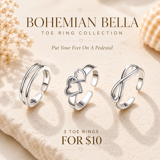 Bohemian Bella Toe Ring Collection