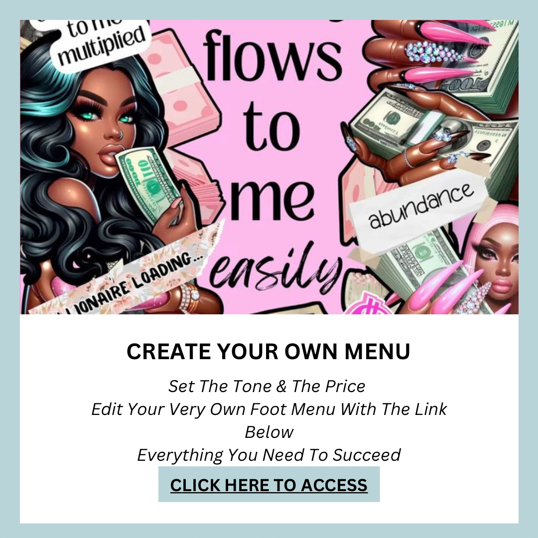 Editable Menu Template