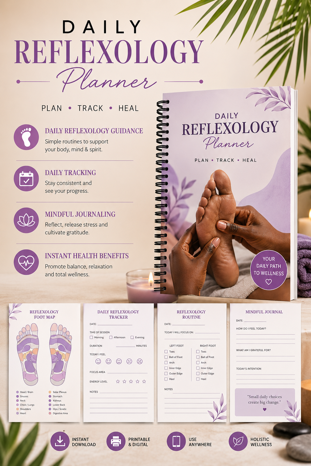 Daily Reflexology Planner