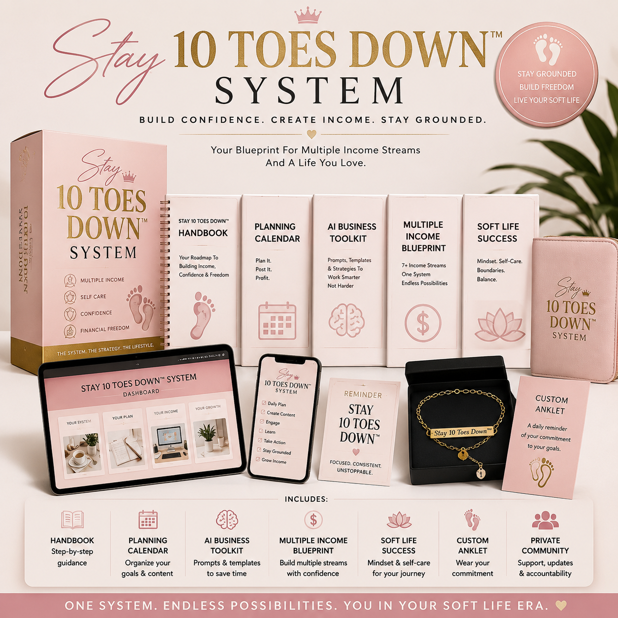 Stay 10 Toes Down ™ System