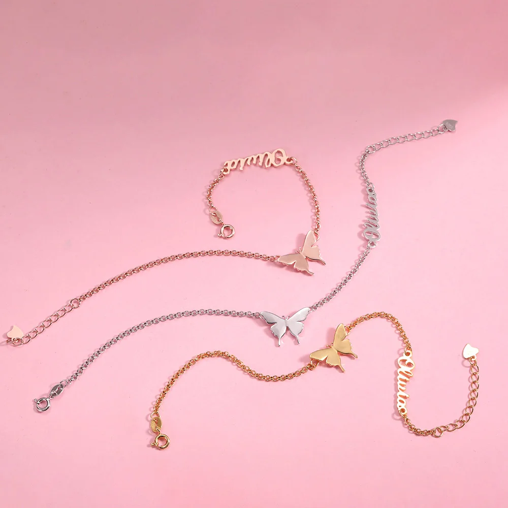 Obsessed Butterfly Anklet