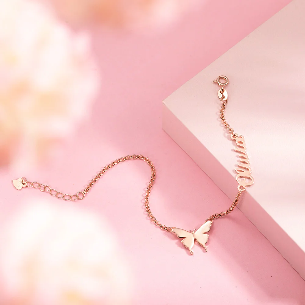 Obsessed Butterfly Anklet